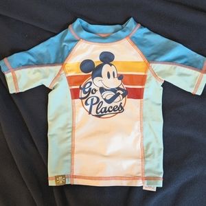 2T Disney Mickey Mouse Rashguard